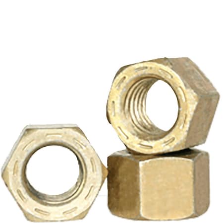 Newport Fasteners Hex Nut, 9/16"-12, Steel, Grade 9, Cadmium Yellow, 31/64 in Ht, 800 PK NB444012B-800
